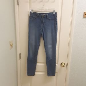 Soft blue skinny jeans, size 6